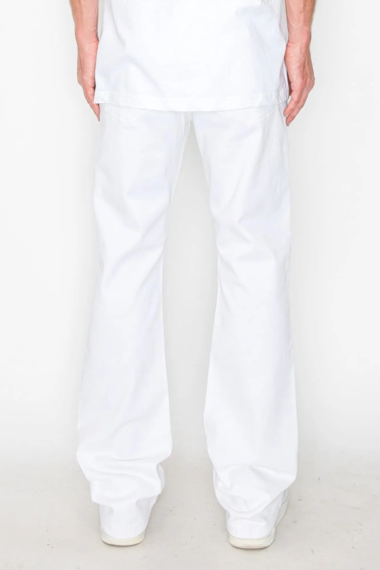 Bootcut Rip & Repair Colored Jeans Taylor Rouge