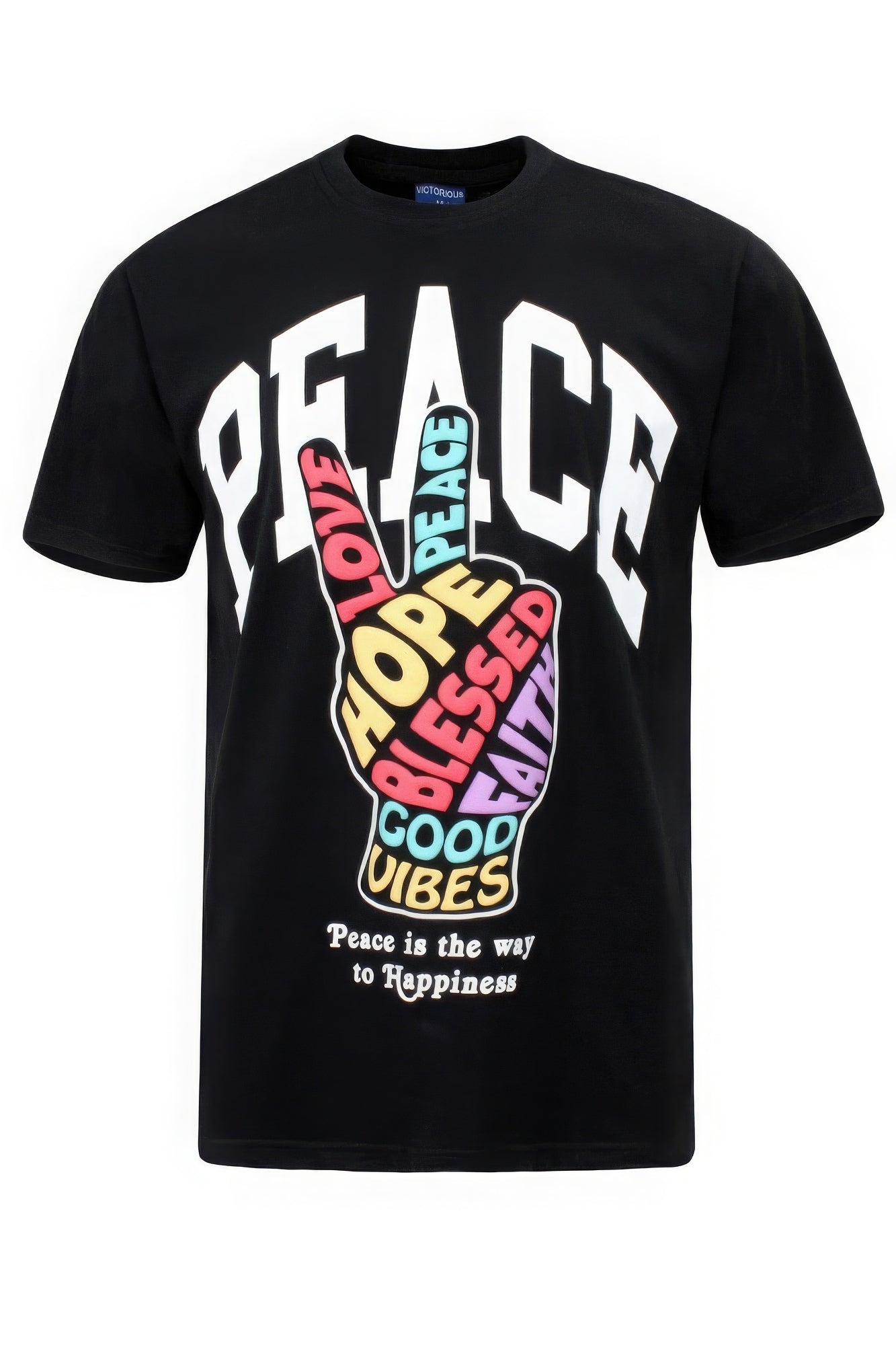 Peace Hand Sign T-shirts - Taylor Rouge