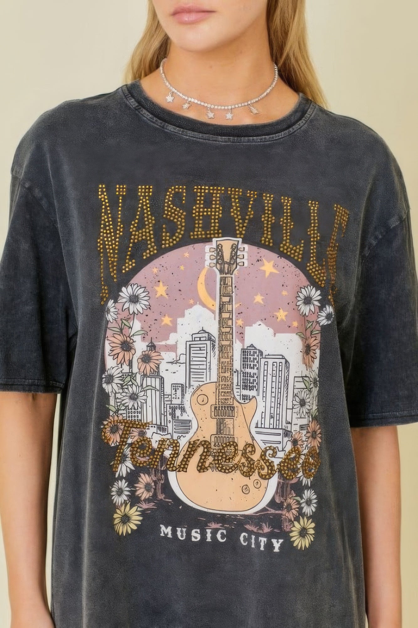 Washing Nashville Music City Graphic T-shirts - Taylor Rouge