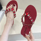 Chain Gang Flip-flops - Pink Taylor Rouge