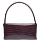 Croc Mandy Handle Crossbody Bag Taylor Rouge