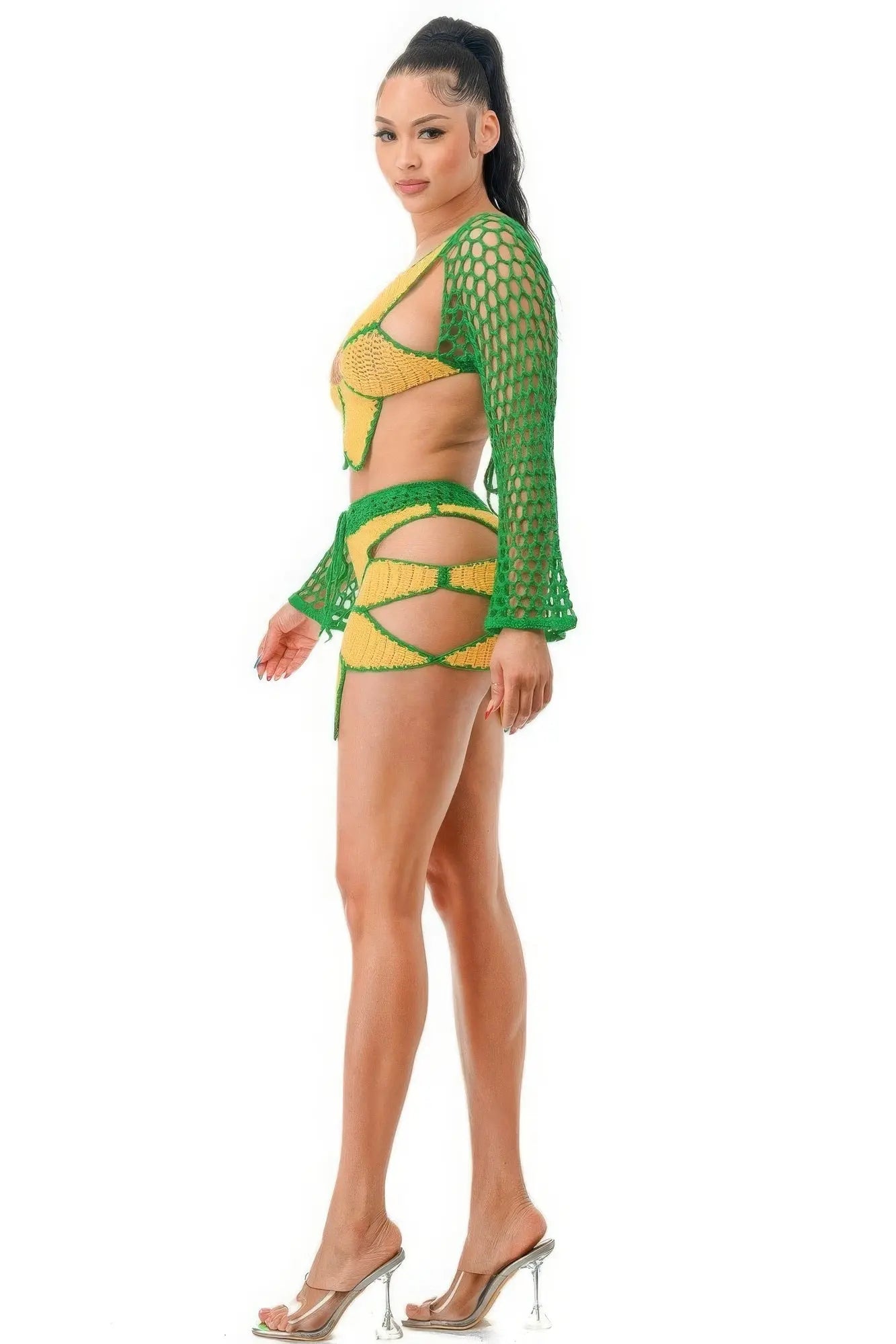 Crochet Skirt Set Sunflower Taylor Rouge