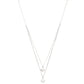 Double Star Crystal Layered Necklace Taylor Rouge