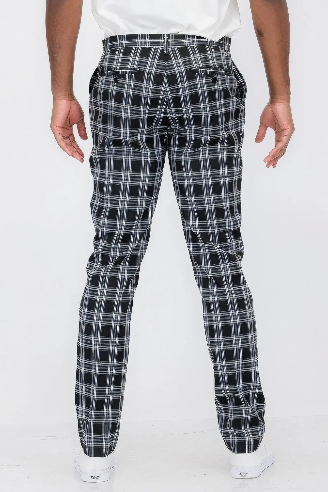 Plaid Trouser Pants Taylor Rouge