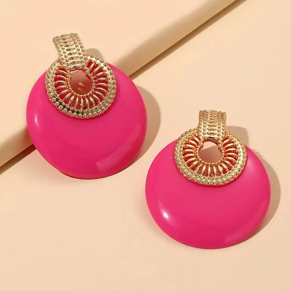 Round Metal Post Earring Taylor Rouge