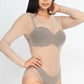 Sexy Sheer Mesh Long Sleeve Bodysuit Taylor Rouge