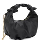 Smooth Round Handle Zipper Bag Taylor Rouge
