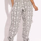 Snake Skin Paper Bag Style Cargo Pants Taylor Rouge