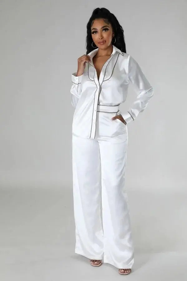 Tunic Top Two Piece Set Taylor Rouge