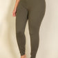 Plus Basic Solid Leggings